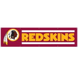 Washington Redskins 8-foot Nylon Banner