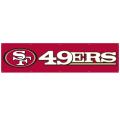 San Francisco 49ers 8-foot Nylon Banner