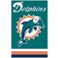 Miami Dolphins Nylon Banner Flag