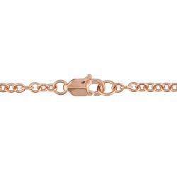 18k Pink Gold 5/8ct TDW Diamond Heart Necklace (G-H, VS1-VS2)