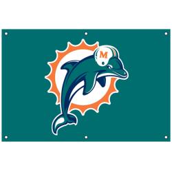 Miami Dolphins Fan Banner