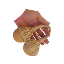 Gourd Double Jingle Caxixi Shaker (Ghana)