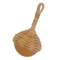 Gourd Single Jingle Caxixi Shaker (Ghana)