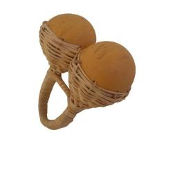Gourd Double Jingle Caxixi Shaker (Ghana)