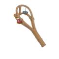 Wooden Double Fork Bottle Cap Rattle Sistrum/ Tambourine - (Ghana)