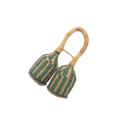 Woven Seed Double Caxixi Shaker (Ghana)