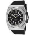 Rotary Men's 'Editions' Black Dial Black Rubber Strap Automatic Watch