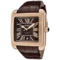 Rotary Men's 'Editions' Brown Dial Brown Leather Strap Automatic Watch