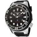 Swiss Legend Men's 'Neptune' Black Dial Black Textured Rubber Watch