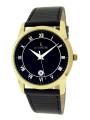 Le Chateau Men's 'Classica' Leather Strap Watch