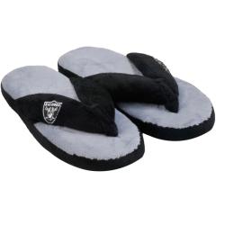 Oakland Raiders Women's Flip Flop Thong Slippers