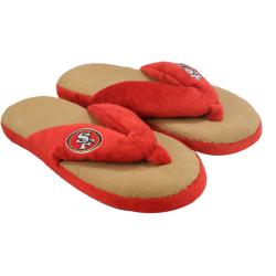San Francisco 49ers Women's Flip Flop Thong Slippers