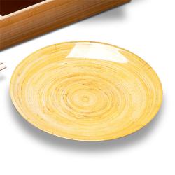 Kamra 11-inch Bamboo Melamine Plate (Set of 4)