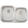 Fisher 18-gauge Stainless Steel Undermount Kitchen Sink