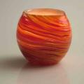 Galaxy Red Votive (Set of 4)