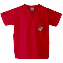 Gelscrub Unisex Red Georgia Bulldogs Scrub Top