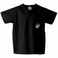 Gelscrub Unisex Black Georgia Bulldogs Scrub Top