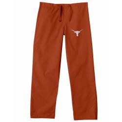 Gelscrub Unisex Orange Texas Longhorn Scrub Pants