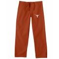 Gelscrub Unisex Orange Texas Longhorn Scrub Pants