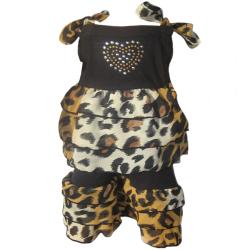 AnnLoren Boutique Leopard Rumba Outfit Fits American Girl Doll