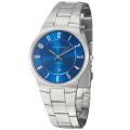 Skagen Men's 'Titanium' Case and Bracelet Blue Dial Quartz Watch