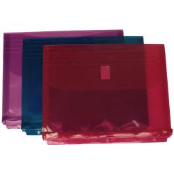 Plastic Binder Velcro Brand Closure Envelopes (Case of 244)