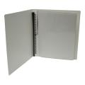 Spiral Ring 12-page White Presentation Display Books (Pack of 12)