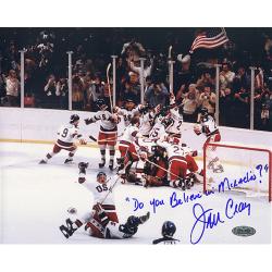 Steiner Sports Jim Craig Autographed Photo