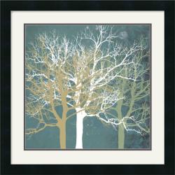 Erin Clark 'Tranquil Trees' Framed Art Print