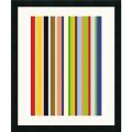 Ron Bleier 'Candy Stripe' Framed Art Print