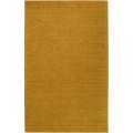 Hand-loomed Ridges Gold Wool Rug (12' X 15')