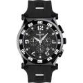 Lancaster Men's Black Barreto Chronograph Watch