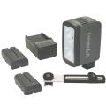 Lumiere L.A. 20W Camera Video Camcorder Light/ 2 NPF550 Batteries