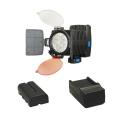 Lumiere L.A. Trio LED White Daylight Video Light Kit with NPF550 Battery