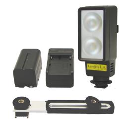 Lumiere L.A. DUOX2 LED Camera Video Camcorder Light and NPF750 Battery