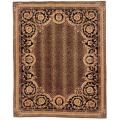 More resources for Euro Ladies Mannequin Asian Hand-knotted Leopard Brown/ Black Wool Rug (4' x 6')