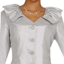 Divine Apparel Women's Plus Size Two-piece Skirt Suit