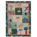 Information and public sales for african Safari Hand-carved Alexa Kids Africa Jungle Safari Multi Wool Rug (3'6 x 5'6)