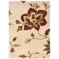 Handmade Jardine Gardens Ivory Wool Rug (2' x 3')