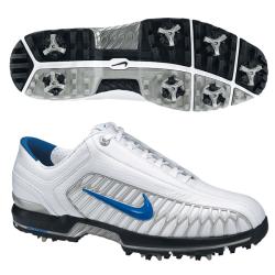 Nike Air Zoom Elite II White/ Blue Golf Shoes