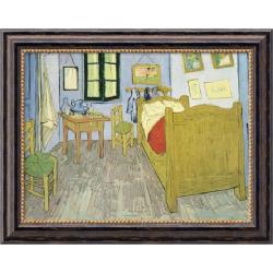 Vincent Van Gogh 'Bedroom at Arles' Framed Canvas Art