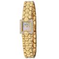 Bulova Women's 'Diamonds' Goldplated Steel Quartz Watch