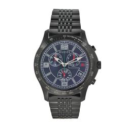 Gucci Men's Timeless Stainless Steel Blue Dial Chronograph Watch