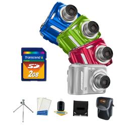 Kodak C143 12 MP Digital Camera with Bonus Kit (refurbished)