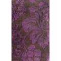 Handmade Alexa Pino Purple Floral Fantasy Rug (5' x 8')