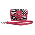 Travelli Pink Zebra Camera Case
