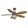 Savoy House Tapestry Leaves Gold 3-light Ceiling Fan