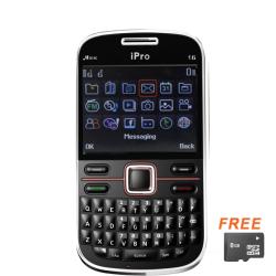 SVP IPro I6 Dual SIM Unlocked Black Cell Phone with Micro 8GB Card