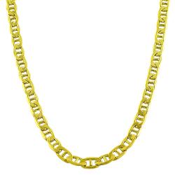 10k Yellow Gold Mariner Chain Necklace