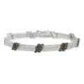 Sterling Silver 1/2ct TDW Brown Diamond Bracelet
